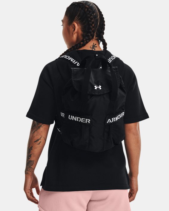 Women's UA Favorite Backpack, Black, pdpMainDesktop image number 4